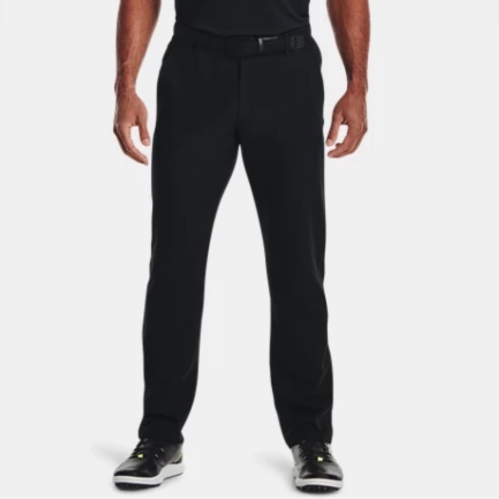 NWT Under Armour Showdown Straight Golf Pants in Black 32x32